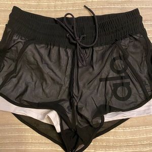 Black Alo Yoga Shorts